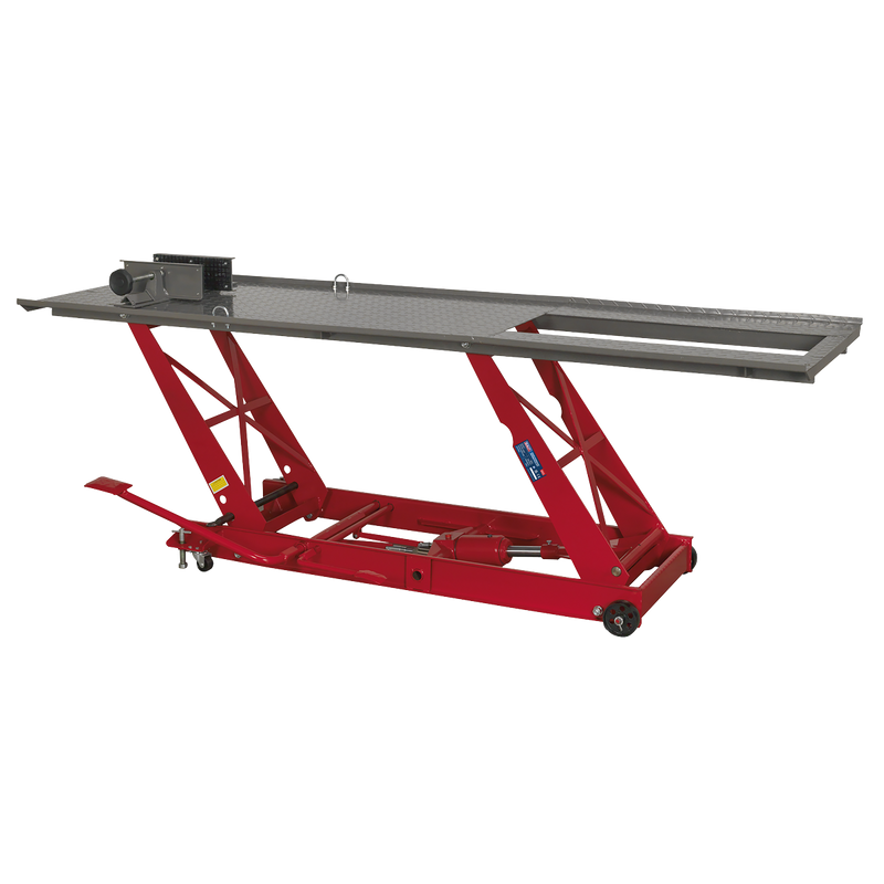 Sealey Hydraulic Motorcycle Lift 454kg Capacity MC401