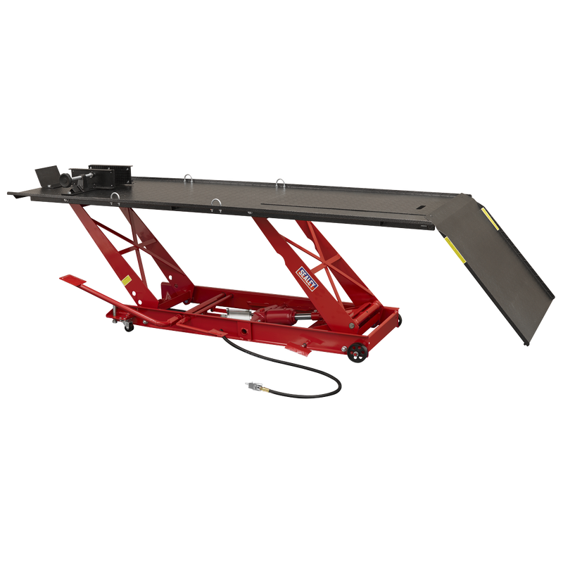 Sealey Air/Hydraulic Motorcycle Lift 454kg Capacity MC401A