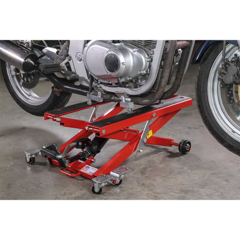 Sealey Hydraulic Motorcycle Scissor Lift 500kg Capacity MC4500
