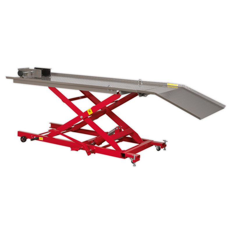 Sealey Hydraulic Motorcycle Lift 450kg Capacity Model MC454