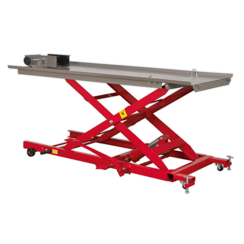 Sealey Hydraulic Motorcycle Lift 450kg Capacity Model MC454