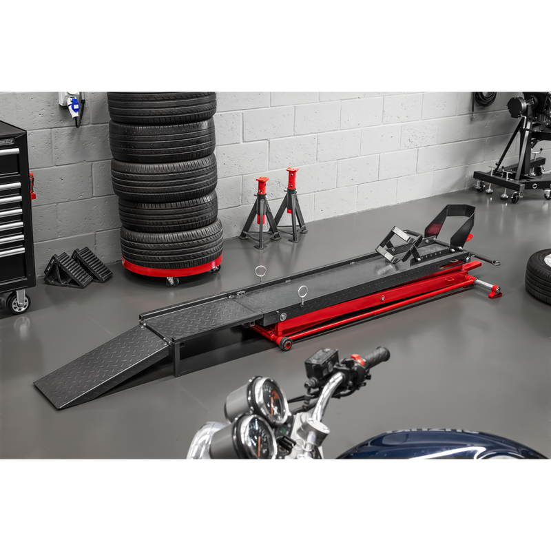 Sealey Hydraulic Motorcycle Lift 450kg Capacity Model MC550