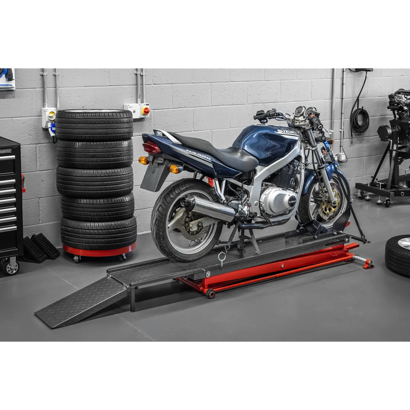 Sealey Hydraulic Motorcycle Lift 450kg Capacity Model MC550