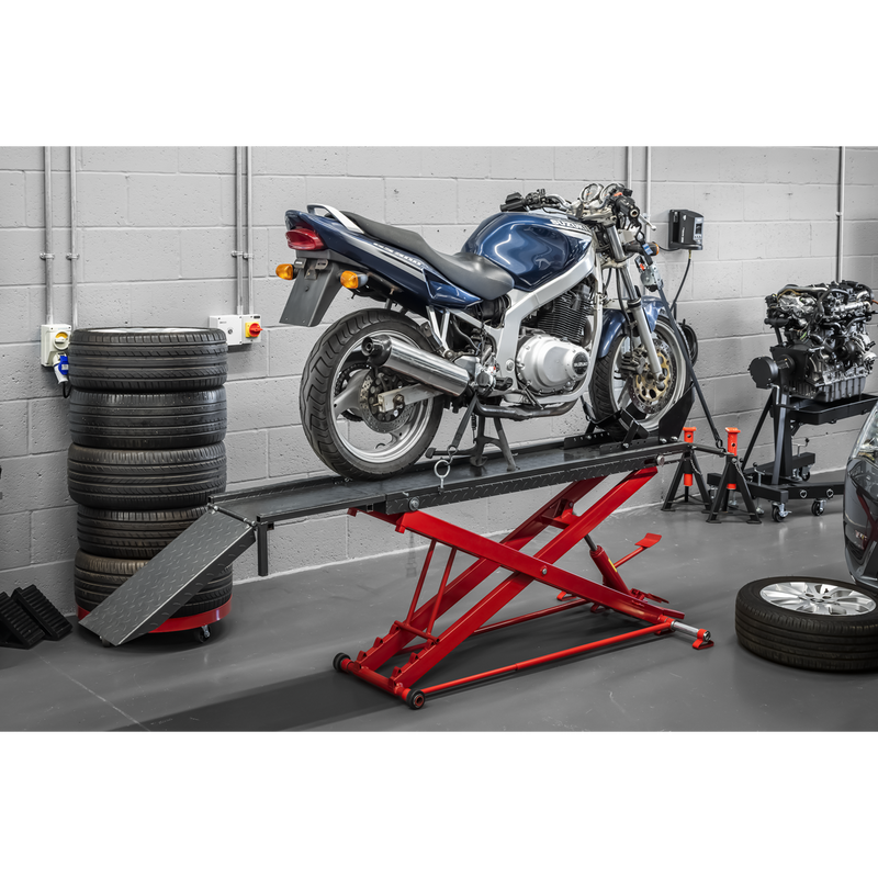 Sealey Hydraulic Motorcycle Lift 450kg Capacity Model MC550