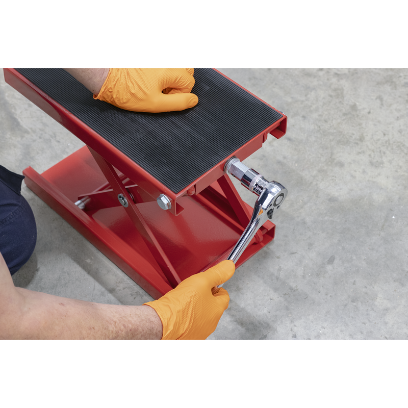 Sealey Motorcycle Scissor Stand 450kg Capacity MC5908