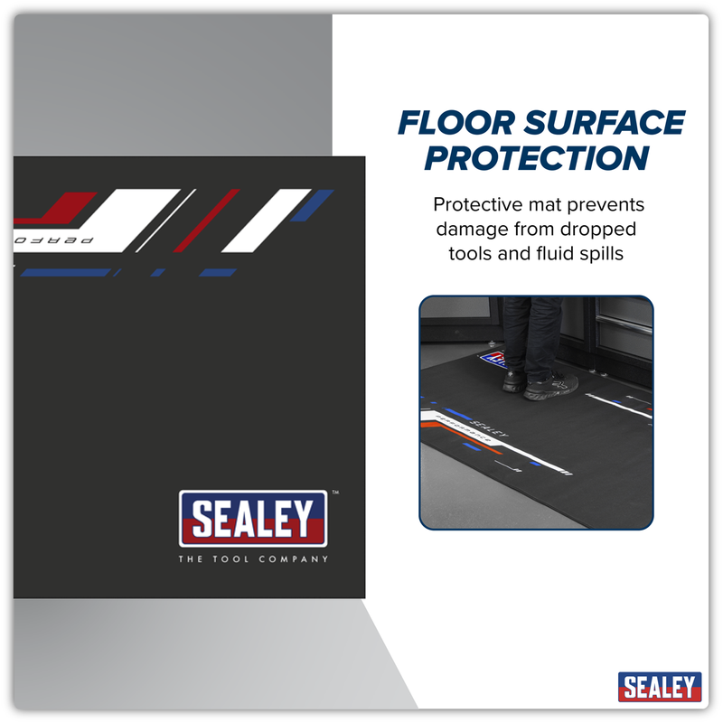 Sealey Motorcycle Garage Mat MCGM01 1.67kg
