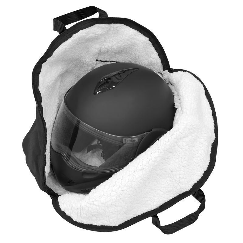 Sealey Fleece Lined Helmet Bag Large - Water Resistant 210D Oxford