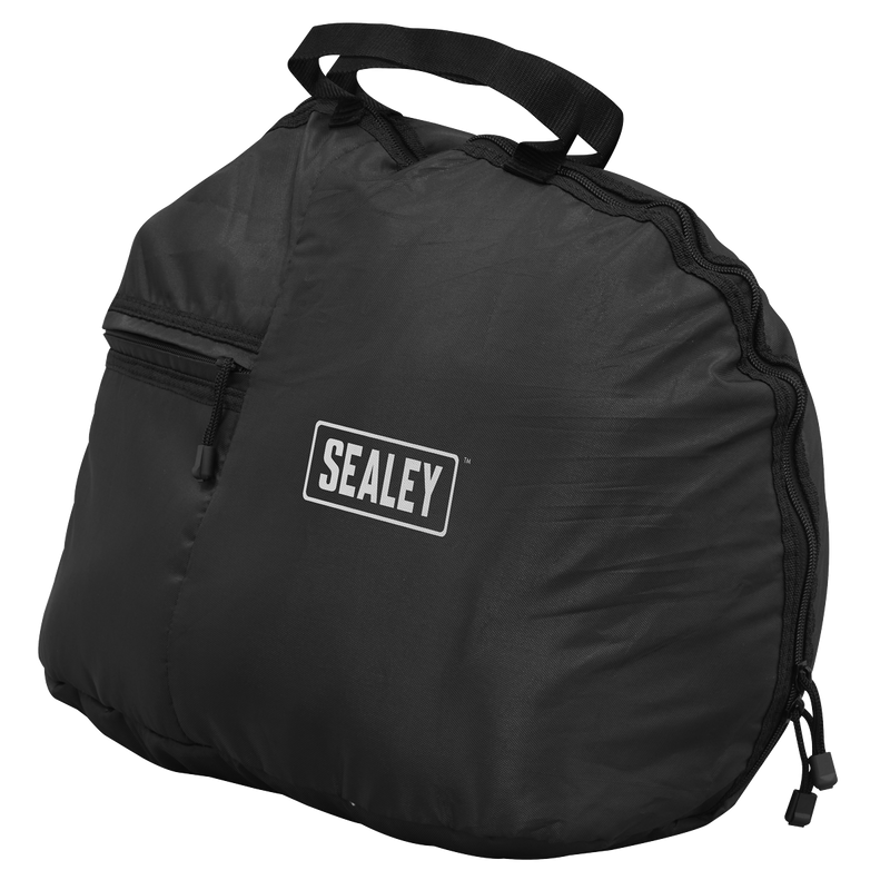 Sealey Fleece Lined Helmet Bag Large - Water Resistant 210D Oxford