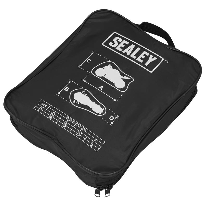 Sealey Motorcycle Cover Large 2500 x 1100 x 1400mm MCL