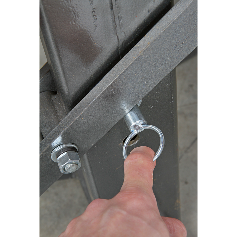 Sealey Single Post Hydraulic Motorcycle Lift 450kg Capacity
