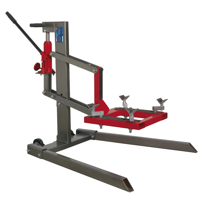 Sealey Single Post Hydraulic Motorcycle Lift 450kg Capacity