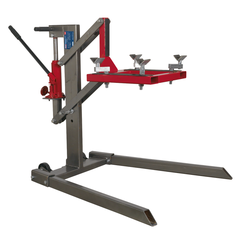 Sealey Single Post Hydraulic Motorcycle Lift 450kg Capacity