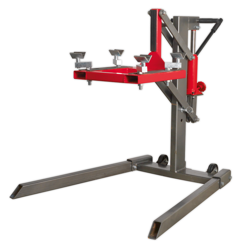 Sealey Single Post Hydraulic Motorcycle Lift 450kg Capacity