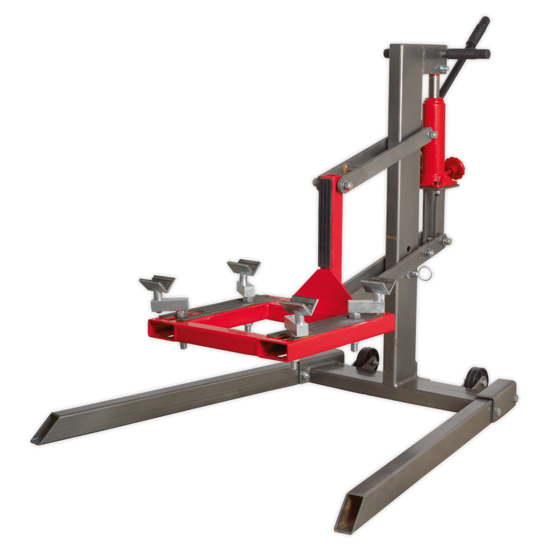 Sealey Single Post Hydraulic Motorcycle Lift 450kg Capacity