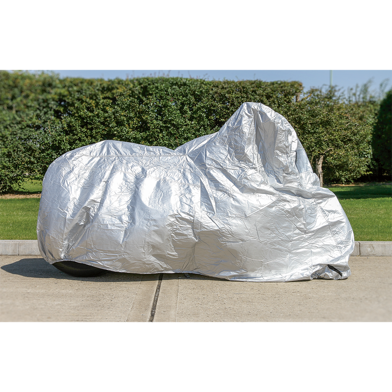 Sealey Motorcycle Cover Medium 2320x1000x1350mm MCM