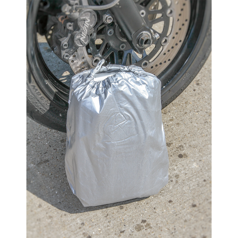 Sealey Motorcycle Cover Medium 2320x1000x1350mm MCM