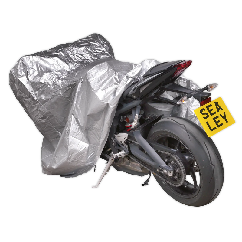 Sealey Motorcycle Cover Medium 2320x1000x1350mm MCM
