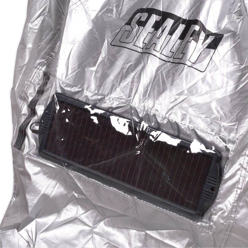 Sealey Motorcycle Cover Medium 2320x1000x1350mm MCM