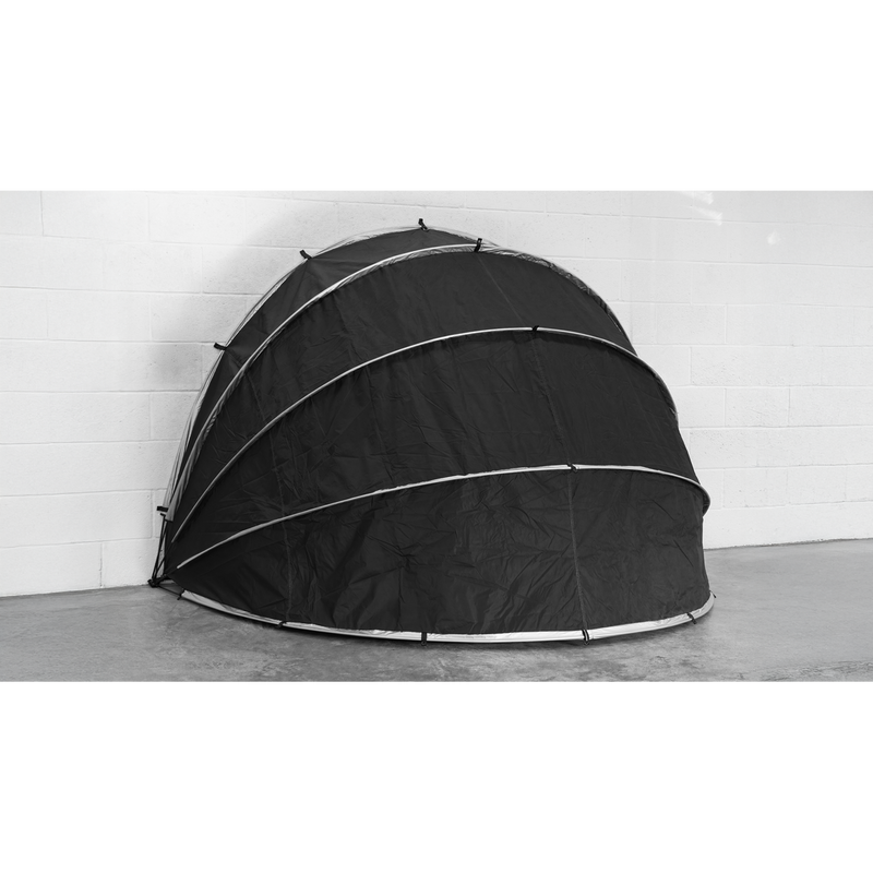 Sealey Wall Mounting Folding Motorcycle Shelter MCTS 1700mm Height