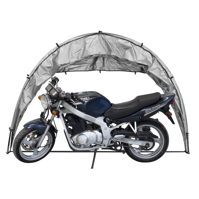 Sealey Wall Mounting Folding Motorcycle Shelter MCTS 1700mm Height