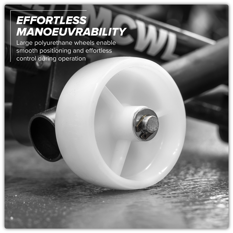 Sealey Motorcycle Wheel Adjustable Support with Rollers MCWL 4.5kg