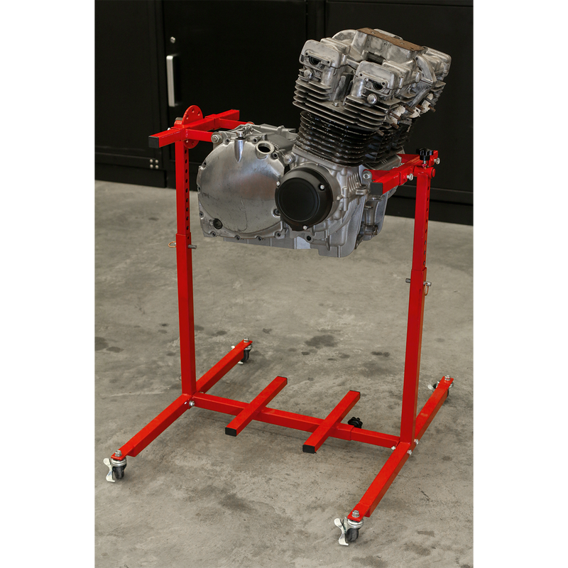 Sealey Engine Rebuild Stand MES02 75kg Capacity