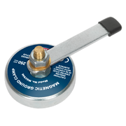 Sealey Magnetic Ground Clamp 250A Ø85mm Welding Accessory