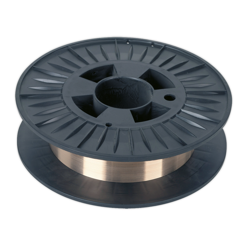 Sealey Copper Silicone Bronze MIG Wire 0.8mm 4kg C9 Grade