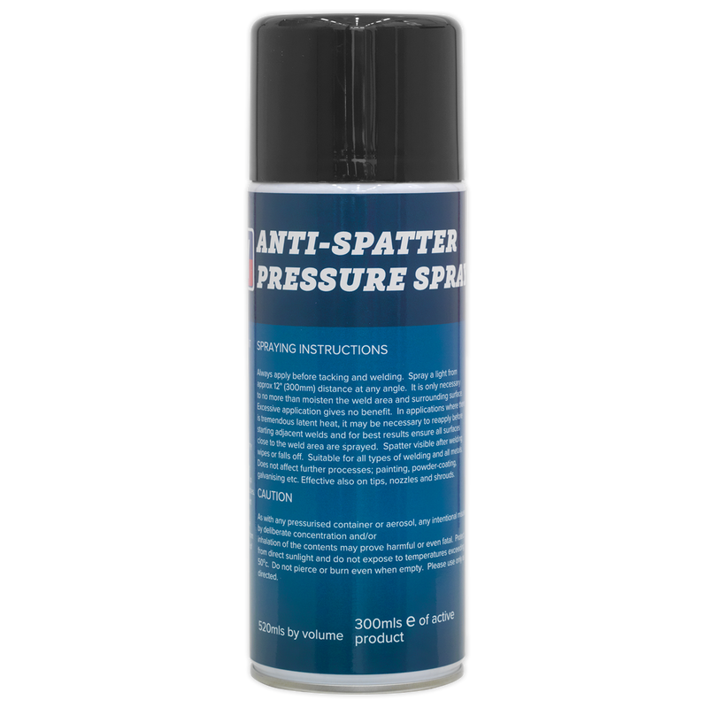 Sealey Anti-Spatter Pressure Spray 300ml - MIG/722308