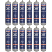 Sealey Disposable Argon Gas Cylinder 100g - Box of 12