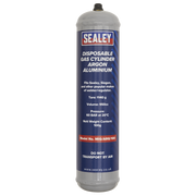 Sealey Disposable Argon Gas Cylinder 100g - Box of 12