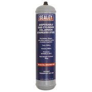 Sealey Disposable Gas Cylinder 100g CO2/Argon for Welding