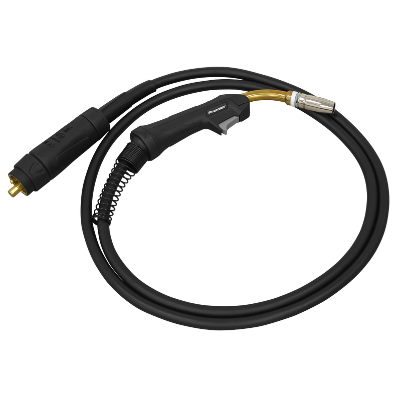 Sealey MIG Torch MB25 3m Euro Connector 140A