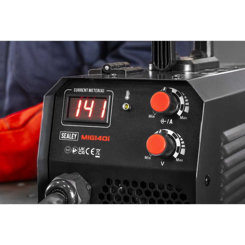 Sealey Flux Cored Gasless MIG Welder 140A Inverter