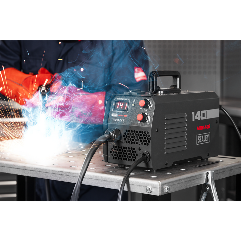 Sealey Flux Cored Gasless MIG Welder 140A Inverter