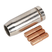Sealey Conical Nozzle & Contact Tip Set MIG953 0.6mm