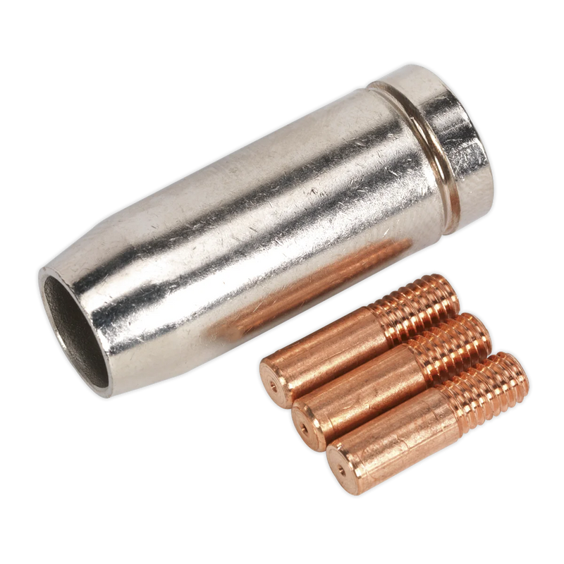 Sealey Conical Nozzle & Contact Tip Set MIG953 0.6mm