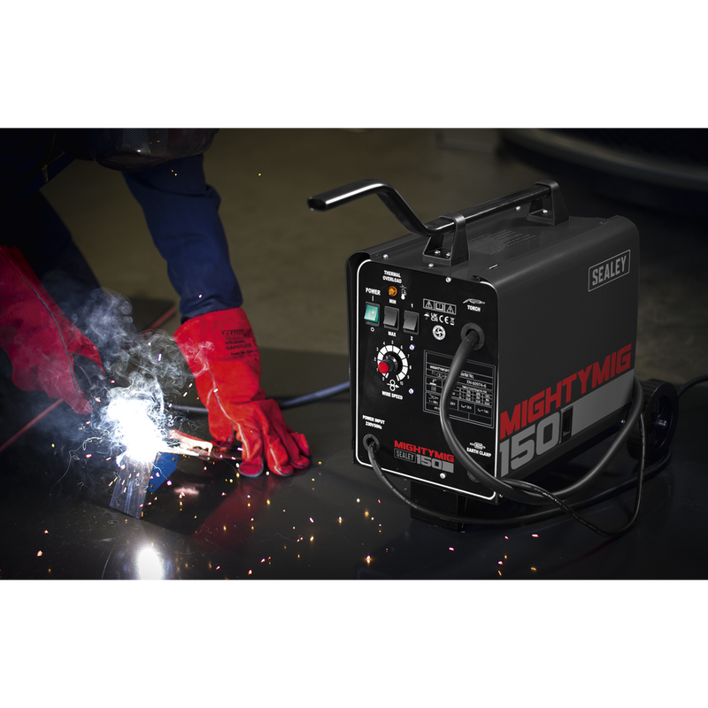 Sealey MIG Welder MIGHTYMIG150 150A 230V Gas/Gasless