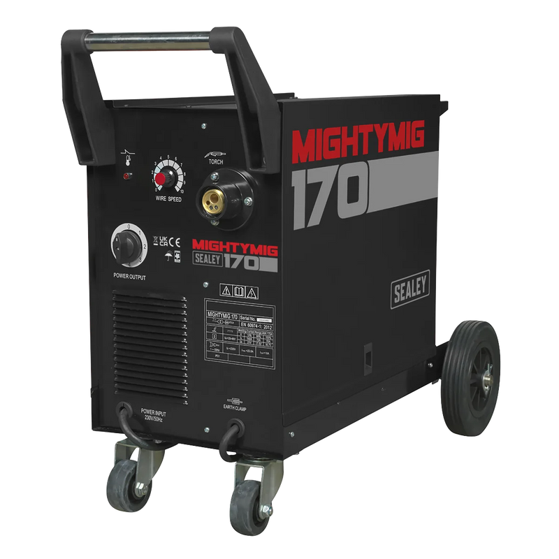 Sealey MIG Welder MIGHTYMIG170 170A Gas/Gasless