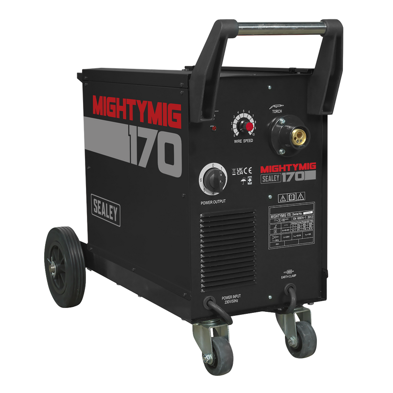Sealey MIG Welder MIGHTYMIG170 170A Gas/Gasless