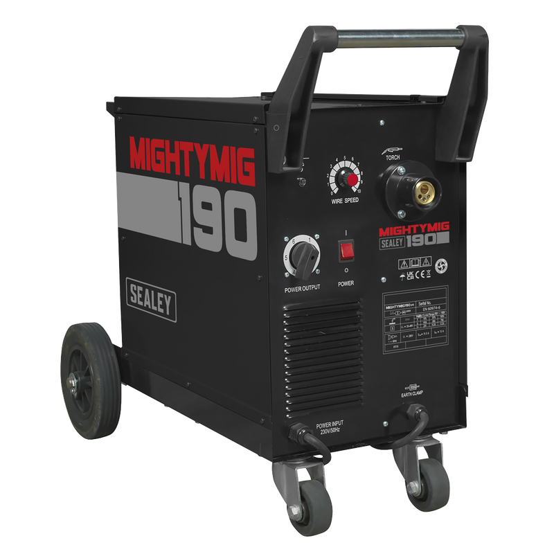 Sealey MIG Welder MIGHTYMIG190 190A Gas/Gasless