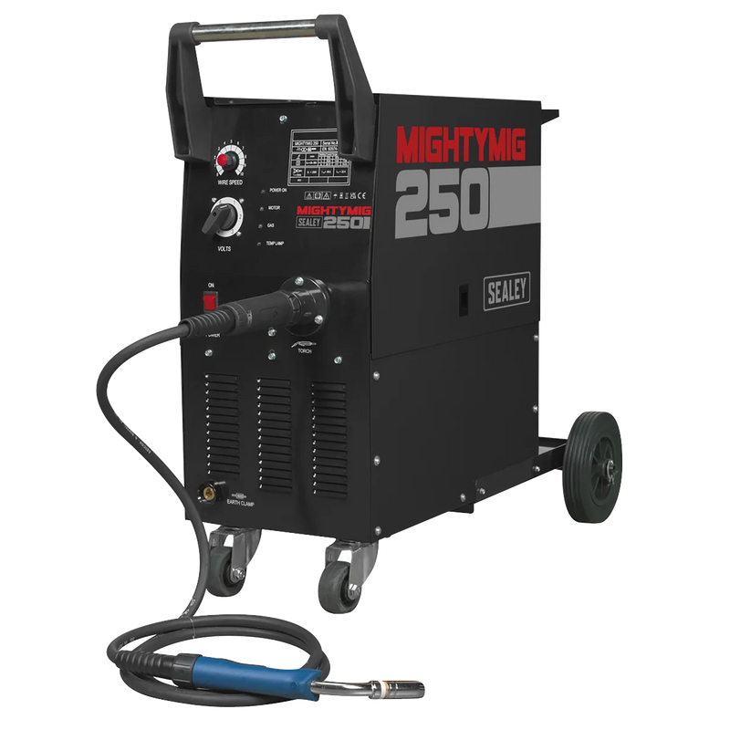 Sealey MIG Welder MIGHTYMIG250 250A with Euro Torch