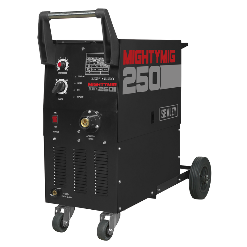Sealey MIG Welder MIGHTYMIG250 250A with Euro Torch