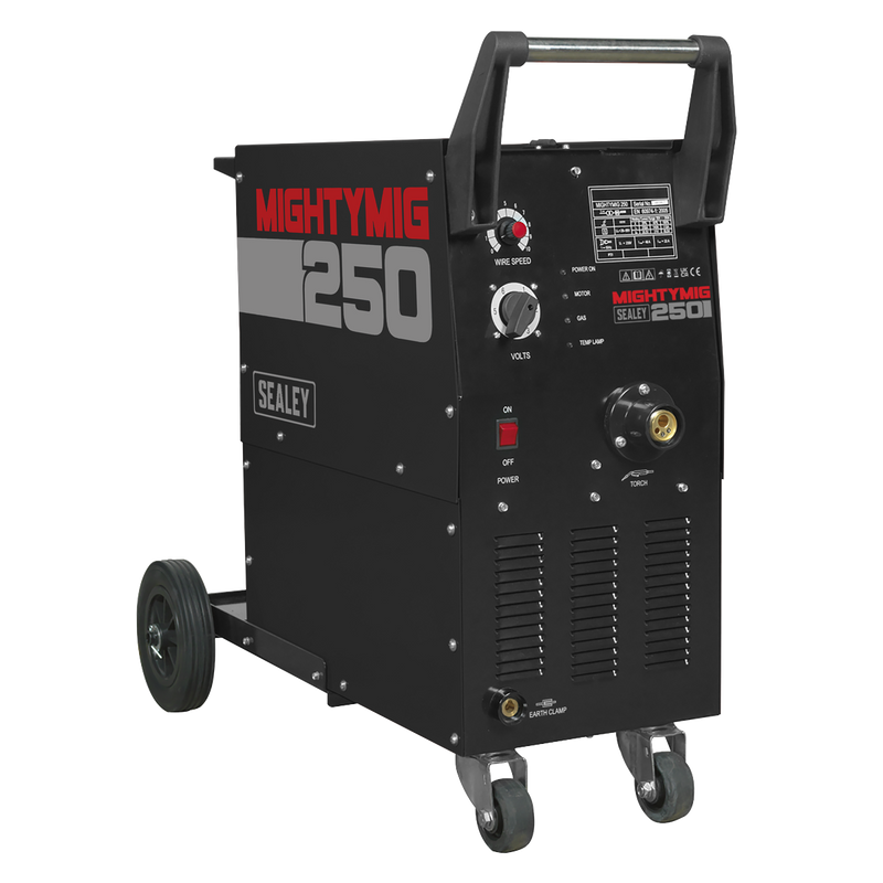 Sealey MIG Welder MIGHTYMIG250 250A with Euro Torch