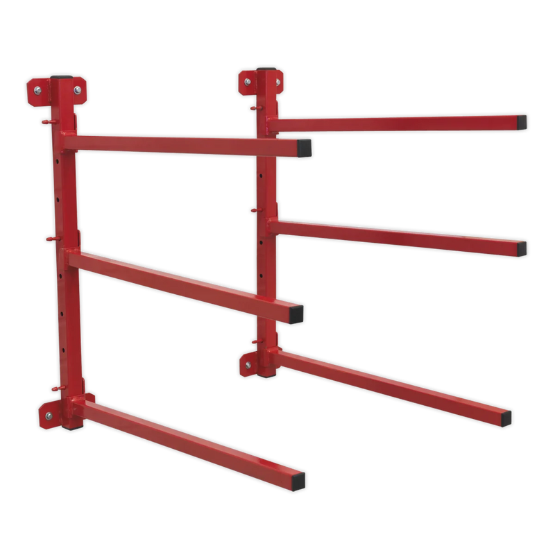 Sealey Wall Mounting Folding Bumper Rack MK56 80kg Capacity