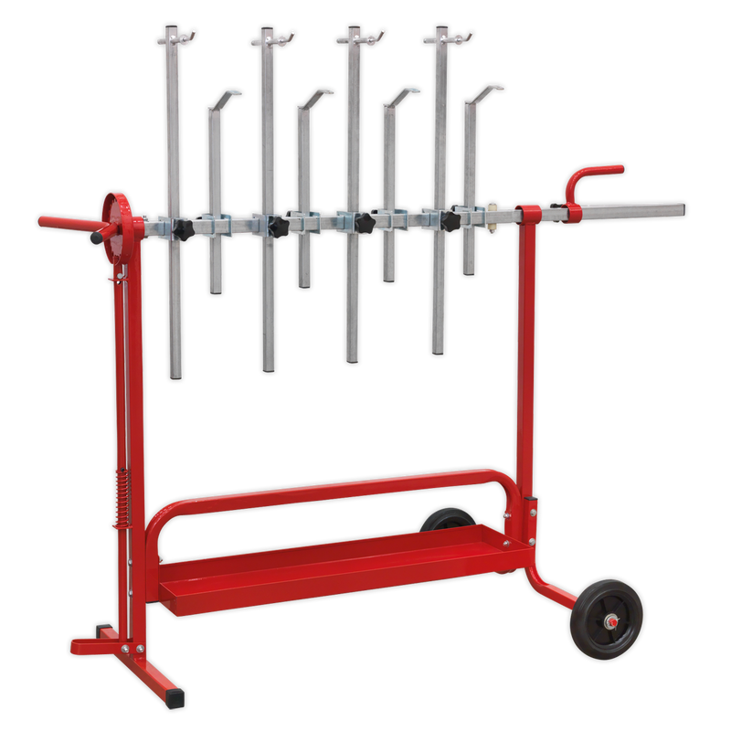 Sealey Heavy-Duty Mobile Rotating Panel Stand MK62 90kg Capacity