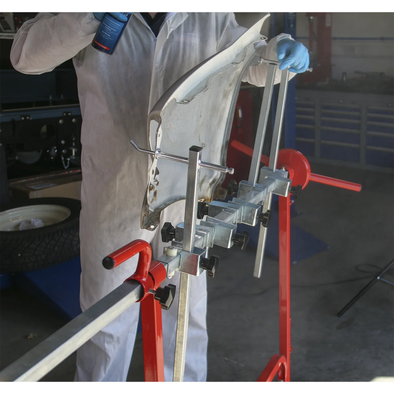 Sealey Heavy-Duty Mobile Rotating Panel Stand MK62 90kg Capacity