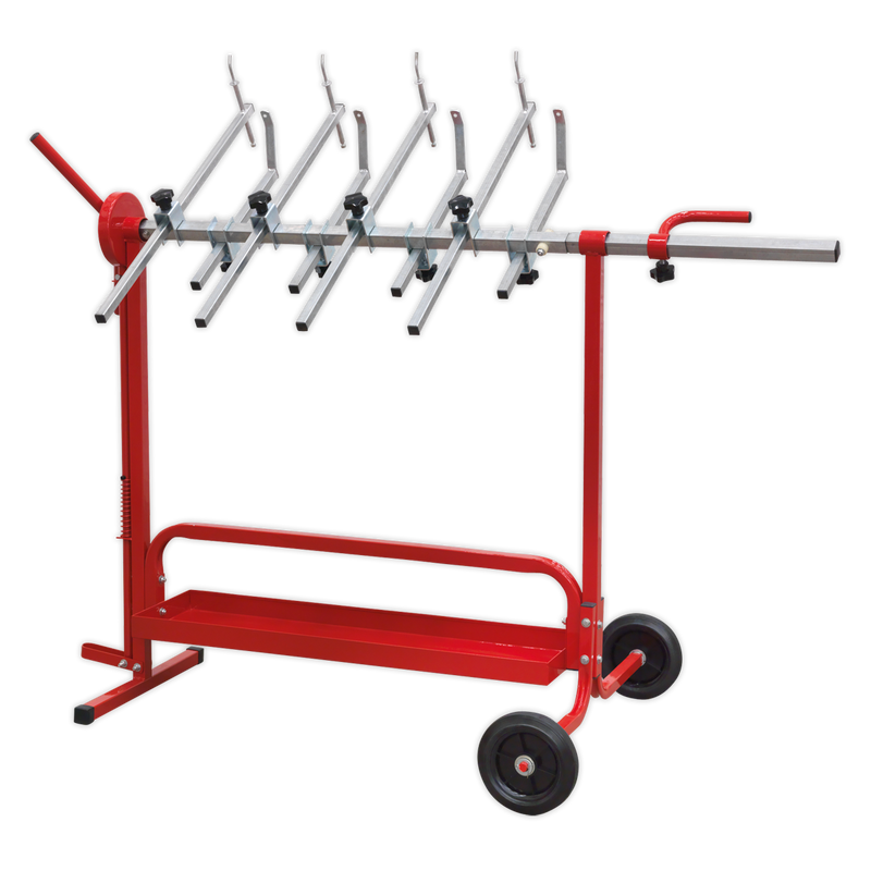 Sealey Heavy-Duty Mobile Rotating Panel Stand MK62 90kg Capacity