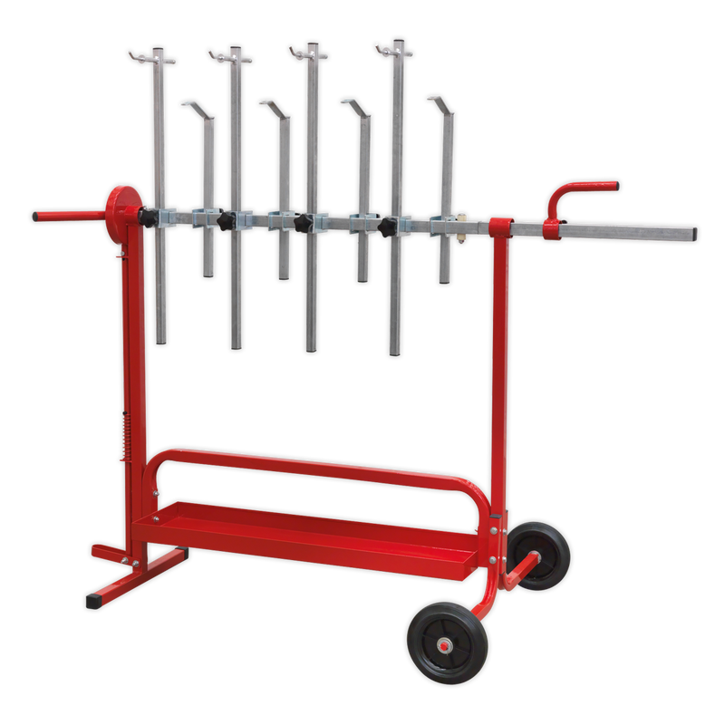 Sealey Heavy-Duty Mobile Rotating Panel Stand MK62 90kg Capacity