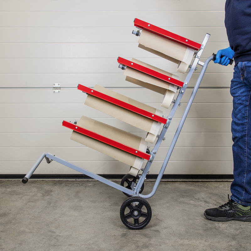 Sealey Masking Paper Dispenser MK63 2x300mm & 2x450mm Rolls